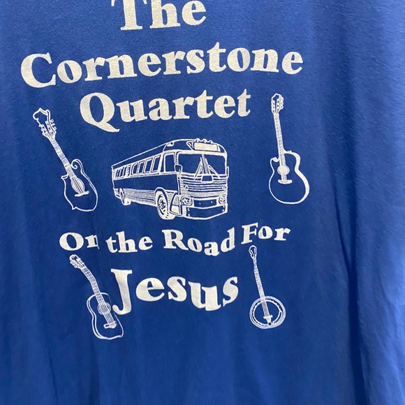 Vintage the cornerstone quartet jesus tee large - Picture 5 of 9